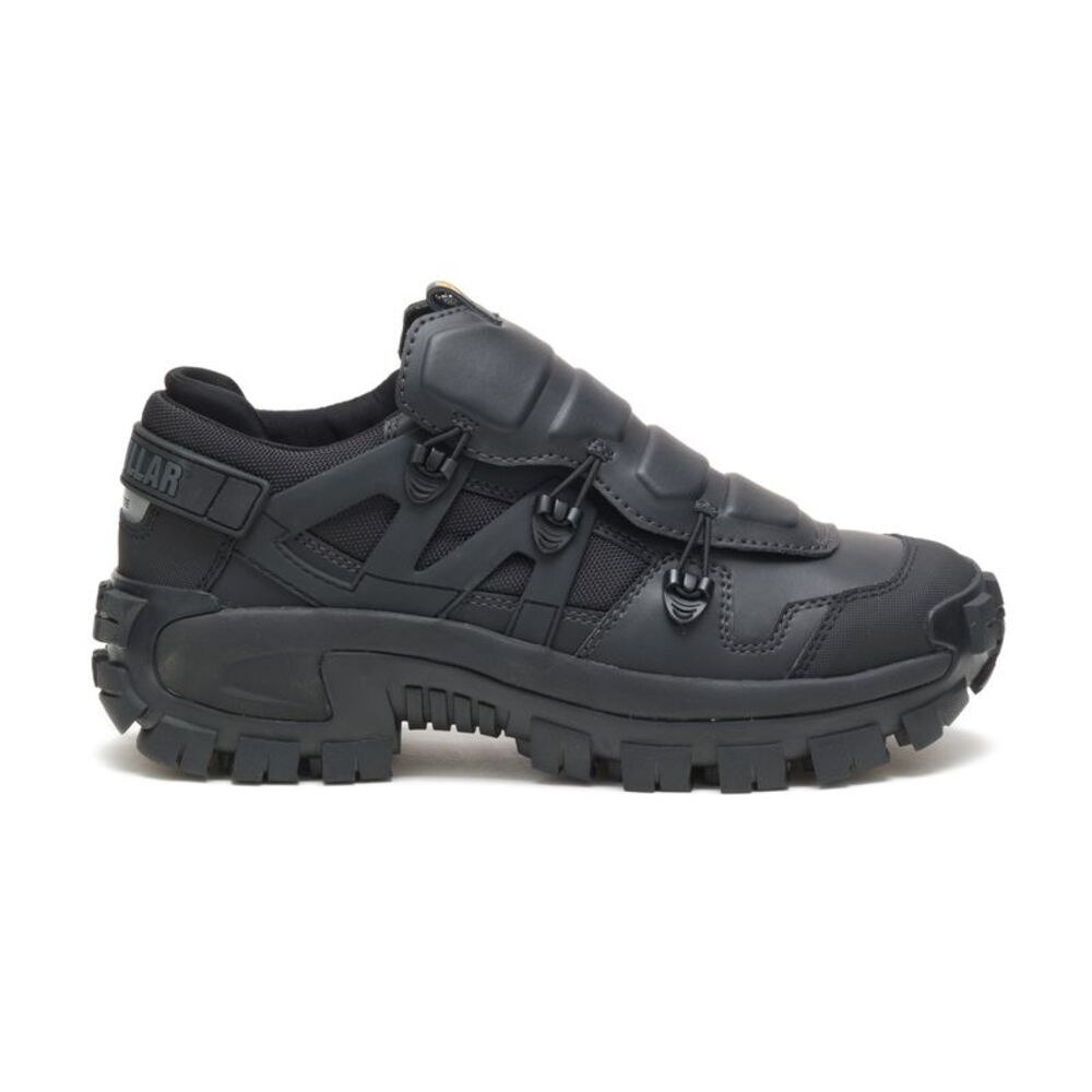 Caterpillar Mens Invader Steel Toe Black Boots (NWT)